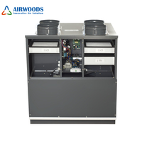 Système de ventilation à récupération de chaleur horizontal pour villa, hôtel et usage commercial, débit d'air 350m³/h, réfrigérant R410A