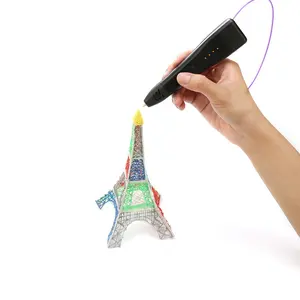 Wholesale ABS/PLA Filament High Temperate Plastic 3d Printing Pen Children's creative DIY Gift toy 3d Drawing Pen