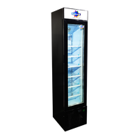 Meisda Vente Chaude Vitrine Réfrigérée Écologique Verticale pour Crème Glacée pour Supermarché