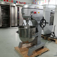 Machine à pain électrique horizontale à spirale pour cuisine, 10l, 20l, 30l, 40l, pétrin industriel pour boulangerie, mélangeur sur socle pour aliments