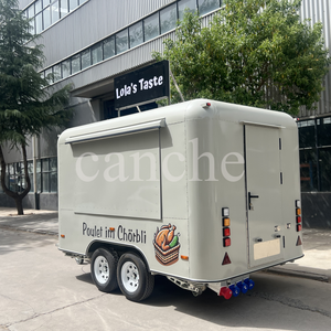 Nuevo Carrito de Comida Comercial, Camioneta de Comida, Cocina Móvil, Remolque de Comida, Comida Rápida, Acero Inoxidable, Multifuncional - Product Image 3