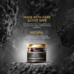 Acide fulvique naturel, complexe de 85+ oligo-éléments, antioxydant, soutien énergétique et immunitaire pour hommes adultes, résine de Shilajit, pot de 30g - Product Image 5