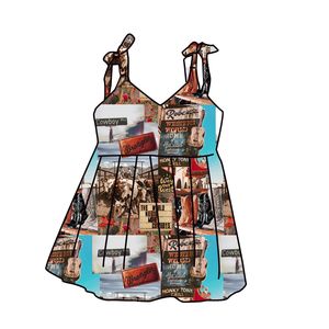 Vestido de Manga Corta para Bebés y Niñas Pequeñas, Estilo Inglés Otoñal, 95% Algodón, Personalizado ODM, Venta al Por Mayor de Fábrica, Estampado - Product Image 2