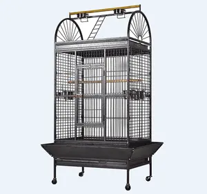 Fancy Bird Cage Parrot Pigeon Cages Bird Feeding Cages With wheel