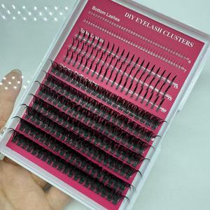 12 Rows Hybrid Volume Eyelash Extension <b>Kit</b> 3D 5D 0.07mm Synthetic Hair <b>Lashes</b> - Product Image 2