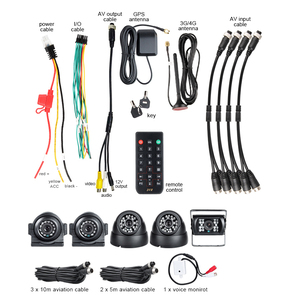 Kit de cámara DVR móvil mdvr con 8 canales, 4G, GPS, AHD, HDD, Vista en vivo remota en tiempo Real, teléfono PC, con 5 cámaras <span class=keywords><strong>IR</strong></span> para camión/autobús/furgoneta/RV - Product Image 6