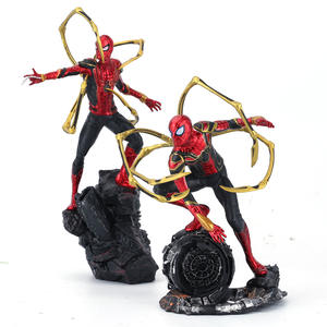 Vente chaude : Figurines d'action PVC des Avengers – Personnages Spider-Man – Héros sans-abri pour articles d'ameublement - Product Image 1