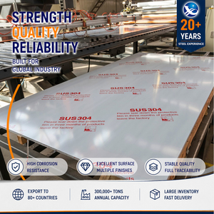 แผ่นสแตนเลส ASTM Standard 310S ผิวซาติน หนา 0.5 มม. x 1219 มม. 5x10 ฟุต สำหรับการผลิตยานยนต์ - Product Image 1