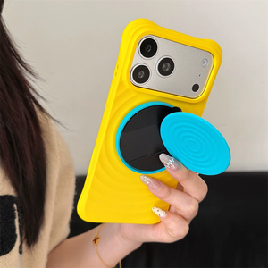 เคสซิลิโคนกันกระแทกแบบแม่เหล็กพร้อมที่จับสำหรับ iPhone 16/17 Pro Max, เคสโทรศัพท์สำหรับ iPhone 17 รุ่นผู้หญิง - Product Image 4