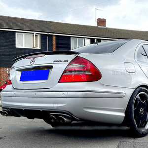 Spoiler Alettone Posteriore per Mercedes-Benz Classe E W211 2002-2009 Stile AMG E200 E260 in Plastica <span class=keywords><strong>ABS</strong></span> Verniciata Accessori Auto - Product Image 5