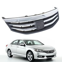 Grille de radiateur chromée HO1200203 pour Honda Accord 2011 2012, grille supérieure avant