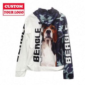 Sudadera con Capucha de Alta Calidad, Talla Estadounidense, Impresión a Todo Color, con Diseño Personalizado para Actividades Grupales - Product Image 4