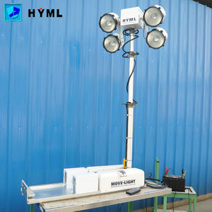 Lampada di illuminazione a LED portatile pieghevole YZ2-600AC di emergenza elevante montato sul veicolo - Product Image 4