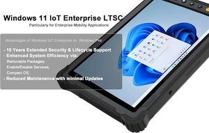 This 8" Rugged Tablet <strong>PC</strong> Is Powered by Intel 7 Based N100 Processor Which Brings 2x Faster Running Speed. 8GB RAM + 128GB ROM - Product Image 5
