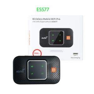 Mua từ internet E5577 túi không dây có thể sạc lại pin 3000mAh LED hiển thị xách tay wiif 4 gam <span class=keywords><strong>Router</strong></span> với khe cắm thẻ Sim - Product Image 5