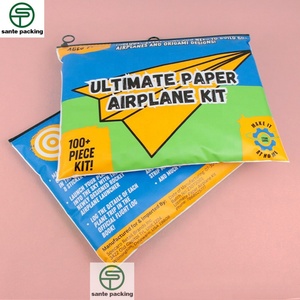 ถุงซิปล็อคพลาสติกรีไซเคิลแบบฝ้าสำหรับบรรจุภัณฑ์เสื้อผ้า รองเท้า และขนสัตว์ พร้อมโลโก้พิมพ์ตามสั่งและวาล์วปิดผนึกอัตโนมัติ - Product Image 6