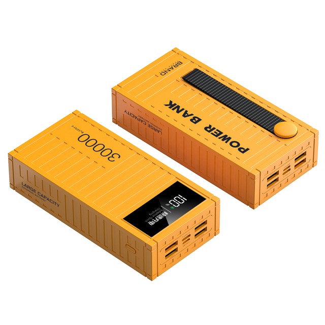 Container 50000mah Power Bank Capacity Power Bank 30000mah Powerbank Power Bank for Phone with Fast Charger