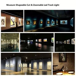 Triển Lãm Mini Shapeable Zoomable LED Theo Dõi Ánh Sáng 10W Spotlight 20W 30W Theo Dõi LED Shapeable Theo Dõi Ánh Sáng 25-40 50-60degree Zoom - Product Image 6