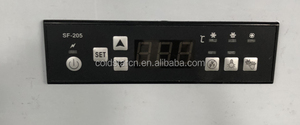 2 türen salat kühlschrank mit glas abdeckung, kommerziellen salat kühlschrank - Product Image 4