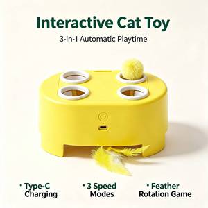 Yellow Bird Interactive Toy Feather Teaser Puzzle Toy for Parrot Budgie Cockatiel <b>Cage</b> Play - Product Image 4