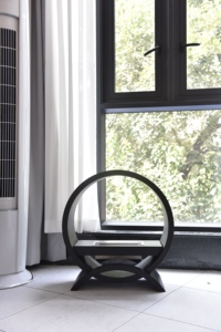 Chimenea <span class=keywords><strong>de</strong></span> Bioetanol Independiente sin Humo, Quemador <span class=keywords><strong>de</strong></span> Alcohol Decorativo <span class=keywords><strong>de</strong></span> Acero, Portátil para Uso en Hoteles, Villas y Apartamentos, Estilo Moderno - Product Image 2