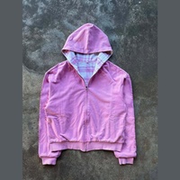 Sweat à capuche unisexe personnalisé réversible à carreaux, entièrement zippé, imprimé DTG, 100 % coton, décontracté, oversize, pour homme, style streetwear, hiver