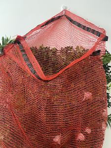 Bolsas de Malla de HDPE Verde Oliva Ecológicas de Alta Calidad con Cierre de Cordón, Moldeadas por Soplado, Tamaños Personalizados para Compras - Product Image 5