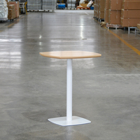Ensemble de table de bistrot et de café résistant aux intempéries, fourni par l'usine, avec structure robuste pour jardin, fête en plein air, terrasse, mobilier de bar