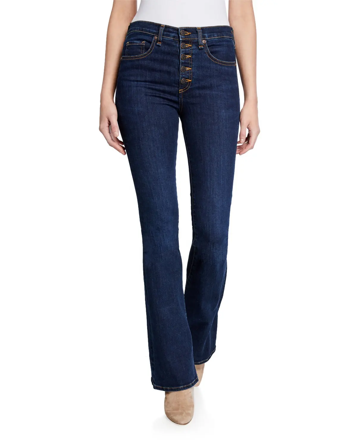 DiZNEW denim jeans manufacturer custom bootcut jeans for women