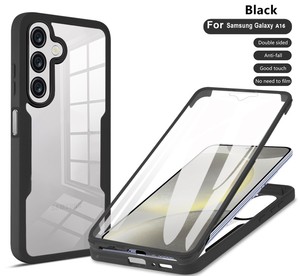 <span class=keywords><strong>360</strong></span> Double Face Protection Complète Téléphone étui pour <span class=keywords><strong>samsung</strong></span> Galaxy A16 A26 A36 A56 A06 Mince Couverture Transparente avec Protecteur D'écran - Product Image 1