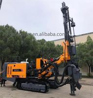 Foreuse intégrée de pointe pour le forage et le dynamitage de roches dures en carrière, modèle KT11, avec cabine, fabriquée en Chine