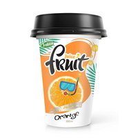 Aangepaste smaakverpakkingen OEM Fruitdrank Vers Gemaakt Tropisch Mango Vruchtvlees Sap