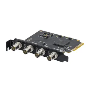 UNISHEEN UC3540S 게임 레코더 Win10 리눅스 스트리밍 줌 Vmix VJ OBS 4 채널 1080P 3G SDI 비디오 캡처 카드 PCIe 박스 레코드