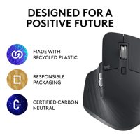 Souris sans fil Logitech MX Master 3S d'origine, souris de performance, souris de jeu, souris d'ordinateur de bureau