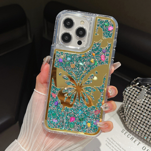 Coque de téléphone portable à motif diamant papillon <span class=keywords><strong>3</strong></span> en 1 de haute qualité pour Redmi 13 13C Note13 4G - Product Image 4
