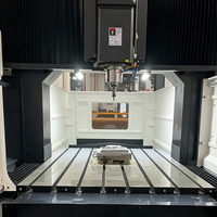 Centre d'usinage CNC industriel GSA2018, machine de fraisage à grande capacité pour la fabrication de composants métalliques de précision de grande taille