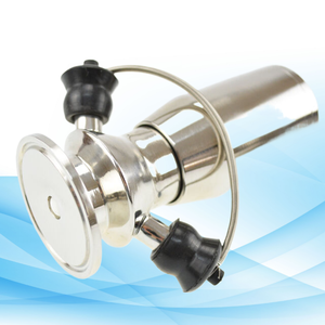 Válvula de muestreo estéril sanitaria de control manual para extracción de fluidos asépticos a alta temperatura Personalización OEM compatible - Product Image 5