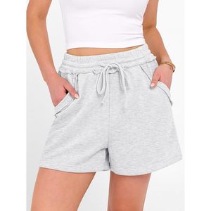 FOXA Short de sport pour femme, décontracté, ample, avec cordon de serrage, confortable, pour l'entraînement, la course, la plage, les vacances - Product Image 2