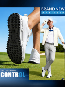 PGM – nouvelles chaussures de <span class=keywords><strong>Golf</strong></span> pour hommes, baskets XZ451 à absorption des chocs, semelle intermédiaire en TPU résistante à l'usure, imperméable, EVA - Product Image 3