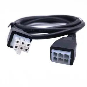 מחשב נייד מתאם dc כבל 4mm USB הארכת אלקטרוני/רכב/בית מכשיר חיווט לרתום terminales עבור כבל מחברים
