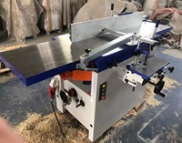 Machine à Bois Universelle Combinée Multifonction 400 mm Dégauchisseuse Raboteuse Scie Perceuse Mortaiseuse