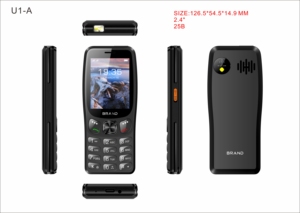 Oem bán buôn 2025 Bán Chạy nhất cho U1 tính năng điện thoại 4 Sim Thẻ 1.77 inch di động di động Thanh 2 gam GSM điện thoại di động 1800mAh cho <span class=keywords><strong>Nokia</strong></span> - Product Image 5