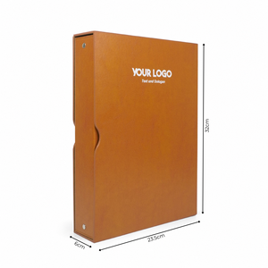 Porte-documents Premium à 3 anneaux avec étui, personnalisable avec logo, pour documents professionnels TRONG DONG RB03 Fabricant OEM ODM - Product Image 4