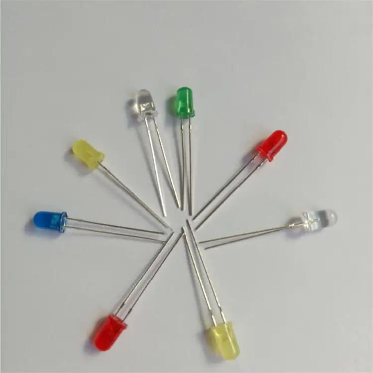 Diodes Light Electronic Components Emitting Assorted For Toy