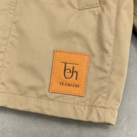 Écussons personnalisés en cuir PU écologique, étiquettes sérigraphiées pour vêtements, jeans, accessoires de couture, vente en gros OEM