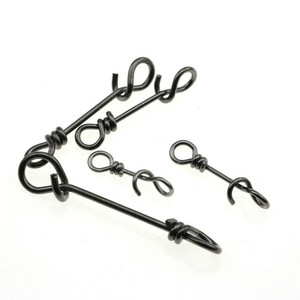 Leurres de pêche en acier inoxydable Loquet à ressort Aiguille fixe Vers souples Appât Crochet Type <span class=keywords><strong>Snap</strong></span> Connect - Product Image 5