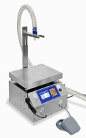 Machine de remplissage et de bouchage automatique TES pour bouteilles d'huile et d'eau, remplisseuse de liquides de petite taille haute précision pour bière et canettes