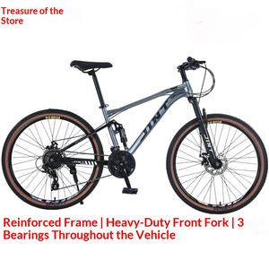 Bicicletta da Montagna Cross-Border Downhill Soft-Tail per Uomo e Donna, Doppio Ammortizzatore, Fuoristrada, Cambio a Velocità Variabile, Freni a Disco Doppi, 26 Pollici - Product Image 3