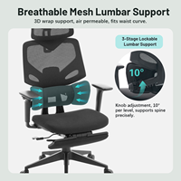 Silla de oficina ergonómica de malla al por mayor con base cromada de cinco estrellas, precio de fábrica, silla de ordenador de malla transpirable, China