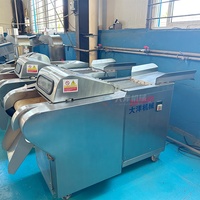 DY Multifunctionele Groente- en Fruit Snijmachine SUS304 RVS Commerciële 400-1000KG/H Groenteverwerkingsinstallatie